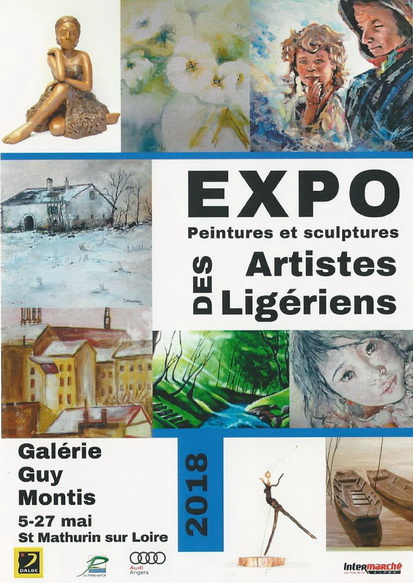 Sculptures de Francette Monet en tant que membre des Artistes Ligériens - du 5 au 27 mai 2018